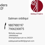 Business logo of Siddiqui Traders