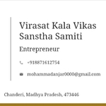 Business logo of Virasat kala chanderi