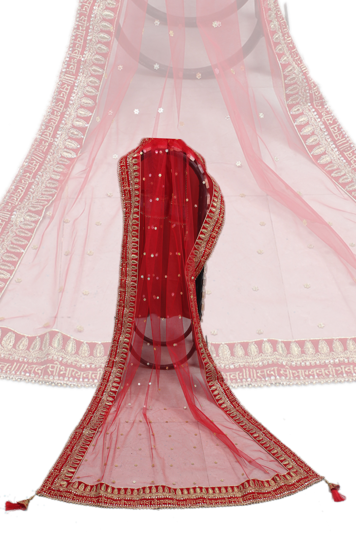 bridal duppata uploaded by business on 2/17/2022