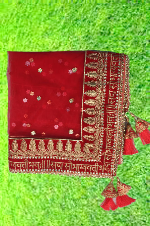 bridal duppata uploaded by business on 2/17/2022