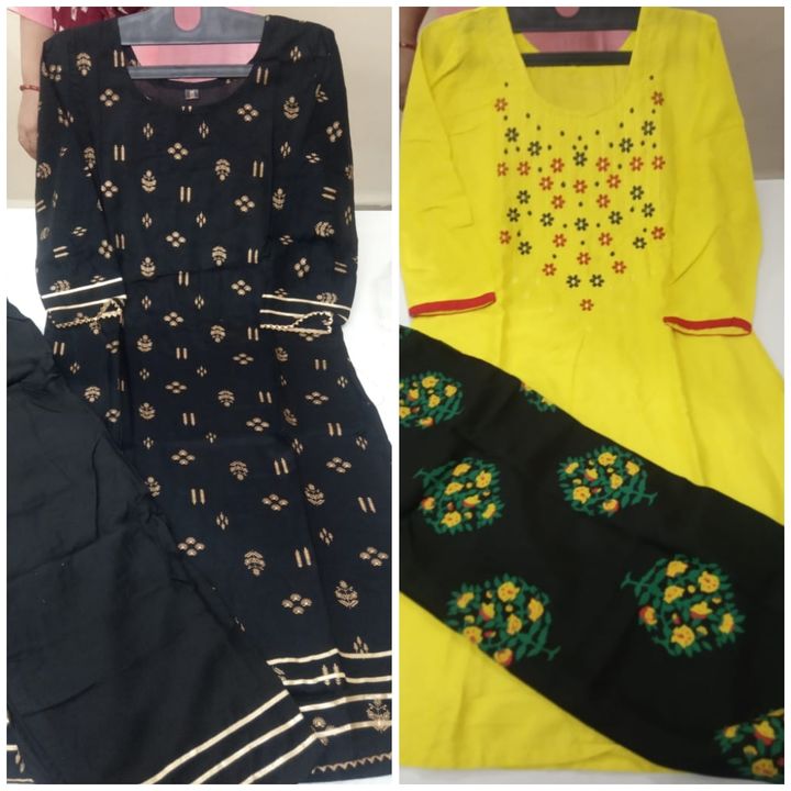 Post image Kurta+ bottam combo set only 760 rs.   Book fast limited stock 8839184641