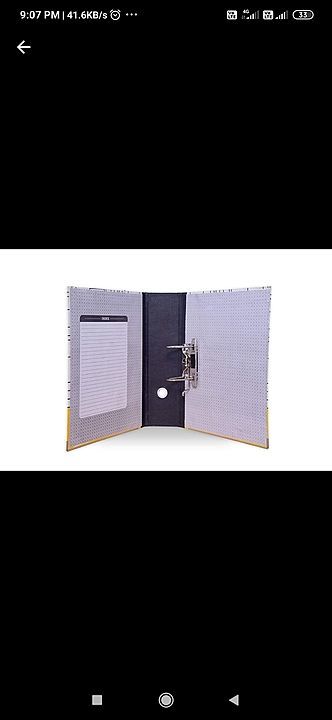 Box File Smart (multi colour printed with cloth binding, high quality button clip). 18%GST P&F Extra uploaded by MS Stationery Products on 6/11/2020