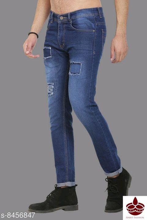 Post image Catalog Name:*Gorgeous Glamarous Men Jeans*Fabric: PolycottonPattern: Stripes,Dyed/WashedMultipack: 1Sizes: 28, 30 (Waist Size: 30 in, Length Size: 42 in, Hip Size: 36 in) 32, 34, 36Easy Returns Available In Case Of Any Issue*Proof of Safe Delivery! Click to know on Safety Standards of Delivery Partners- https://ltl.sh/y_nZrAV3