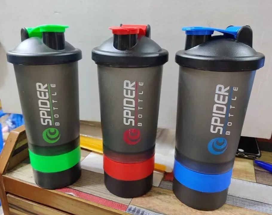 Gym shaker with protein compartment  whatsapp  uploaded by Wholesale Bazaar  on 6/11/2020