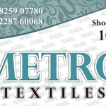 Business logo of Metro Textiles