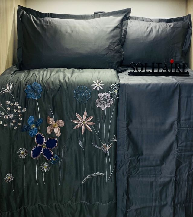 Embroidery bedsheet uploaded by SIMMI INTERNATIONAL on 2/17/2022