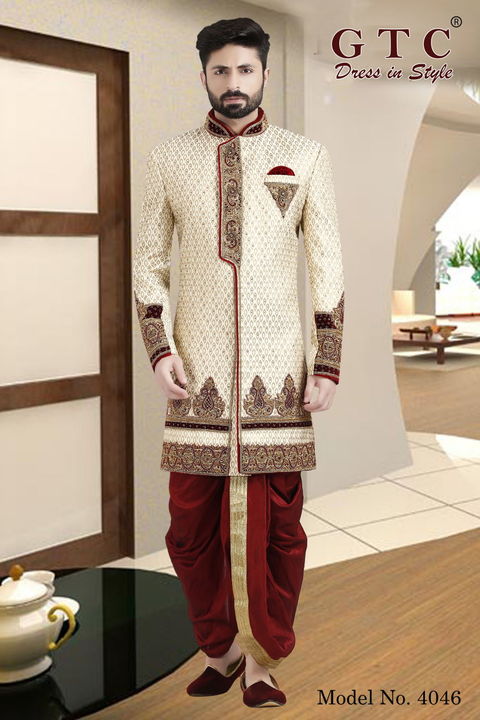 Royal GTC- Exclusive & Wedding Sherwani uploaded by AMBE COLLECTIONS  on 2/17/2022