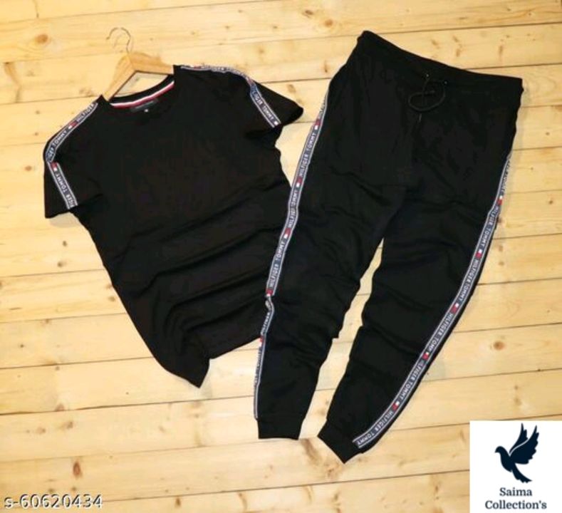 T-shirts nd treack pant combo uploaded by Saima collection's on 2/17/2022