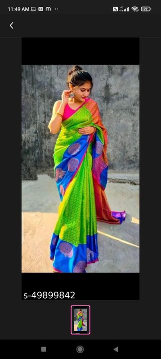 Banarasi Kora muslin saree uploaded by Fashion Fabricks on 2/17/2022