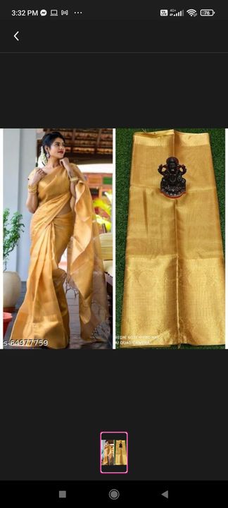 Banarasi tissue Silk saree uploaded by Fashion Fabricks on 2/17/2022