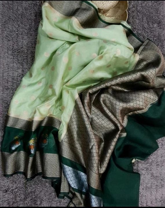 Banarasi warm silk saree uploaded by business on 2/17/2022