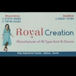 Business logo of Royal Creation based out of Surat