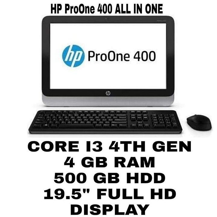 HP PROONE 400 ALL IN ON PC uploaded by business on 10/9/2020