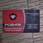Business logo of Poshak cloth store