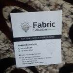 Business logo of Fabric solution