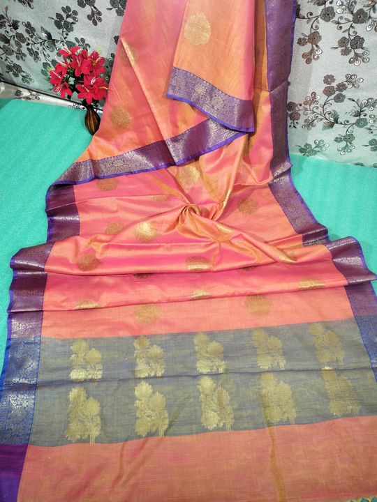 Softy cotton saree uploaded by business on 2/17/2022
