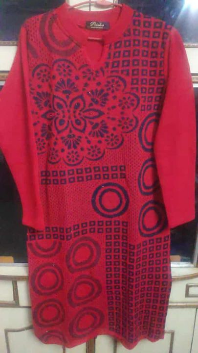 Woollen kurti  uploaded by The Diva Collection on 2/17/2022