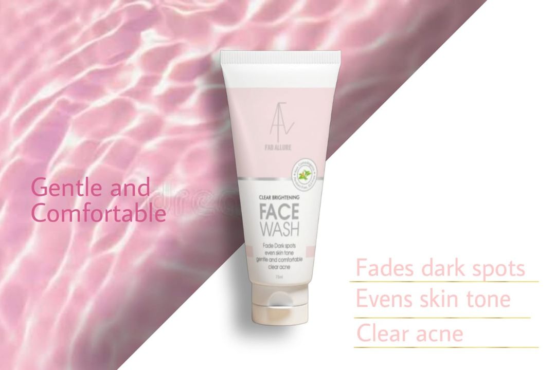 Clear brightening facewash uploaded by AMOSKINLABS PRIVATE LIMITED on 2/18/2022