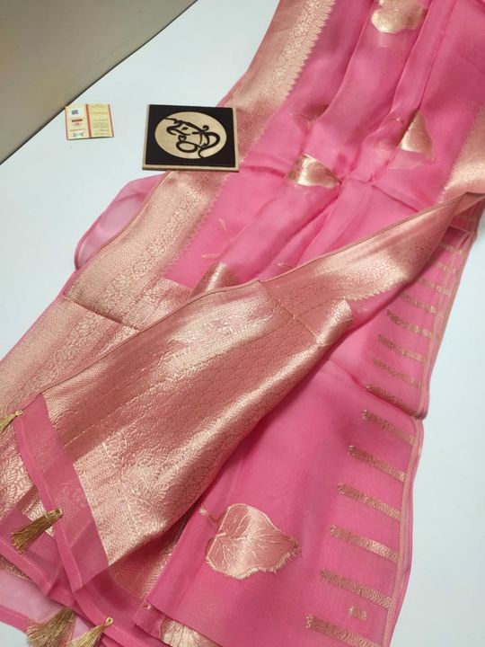 Post image Banarasi cora orgenza dyble soft silk saree