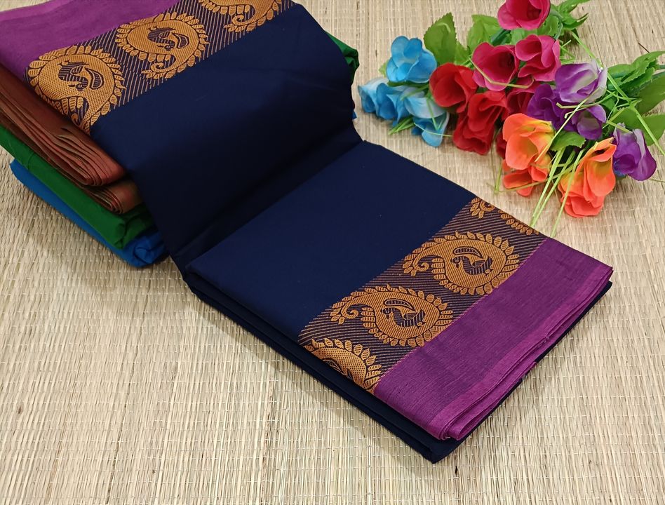 Chettinad cotton saree uploaded by business on 2/18/2022