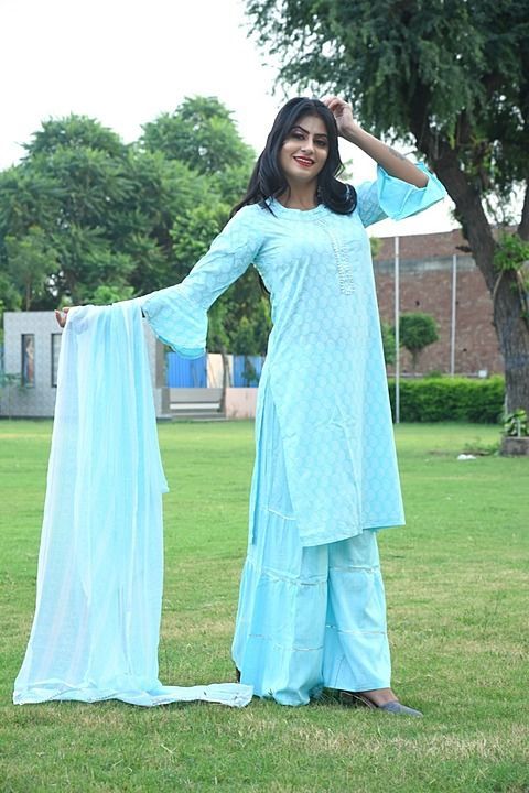 Sharaara with dupatta uploaded by business on 10/9/2020