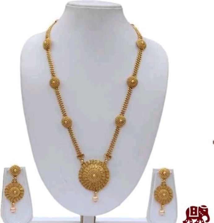 Post image Women's alloy gold plated jewellery set