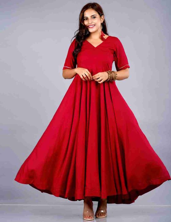 Anarkali dress uploaded by business on 2/18/2022