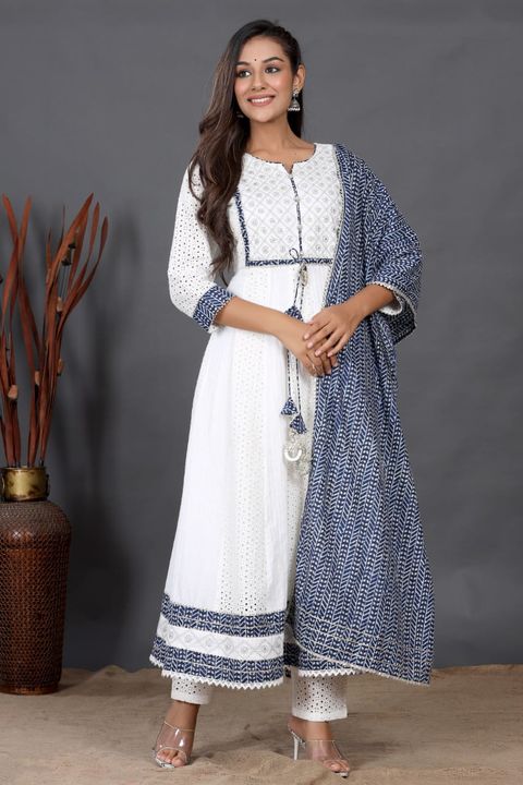 Designer kurtis suit saree uploaded by Yash Handicrafts on 2/18/2022