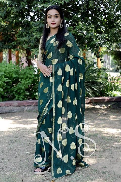 Post image 🥰🥰🥰 new Launching🥰🥰🥰

🥰pure jhorjt zari pipal pati saree with beautiful contrast blouse 🥰

all beautiful colours avl 🥰🥰 redy to dispatch fabric fully garnty 


price only 👉👉👉875+$

full stock avl 🥰🥰
Despatching redy

Whatsapp no=8890527391