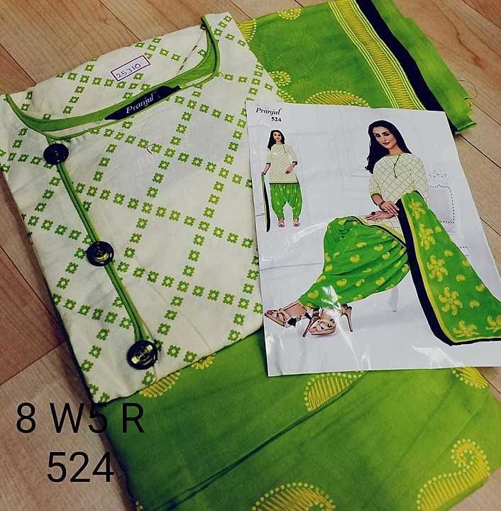 Cotton fabric with neck design  uploaded by Ash fashion world on 10/9/2020
