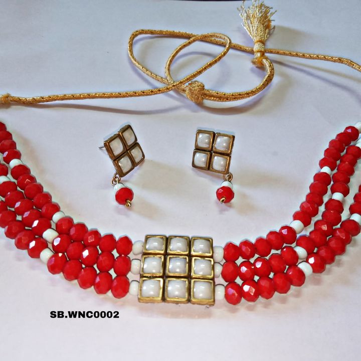 Self new designed necklace chokker uploaded by Sharma Sales on 2/18/2022