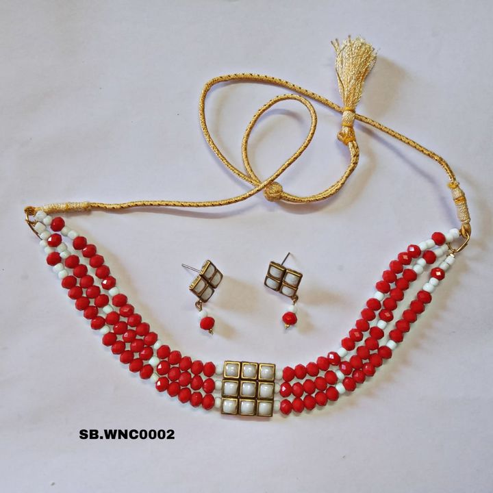 Self new designed necklace chokker uploaded by Sharma Sales on 2/18/2022