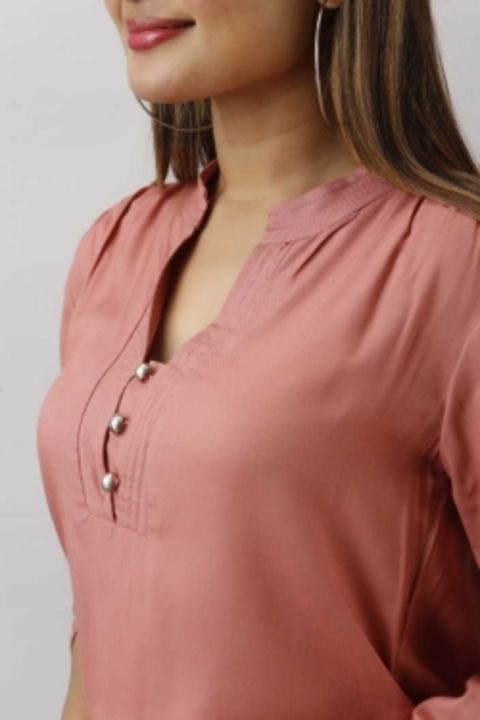 Party Solid Women Pink Top uploaded by business on 2/18/2022