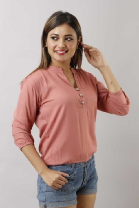 Party Solid Women Pink Top uploaded by P & S Brand's on 2/18/2022