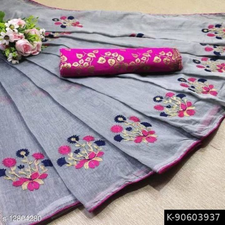 Chanderi saree uploaded by business on 2/18/2022