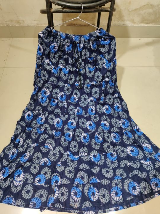 Cotton and Rayon Skirts uploaded by Pooja Trends on 2/19/2022