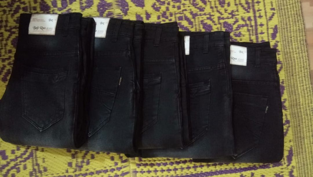 Jeans kneted black uploaded by Maruthi jeans and cotton on 2/19/2022
