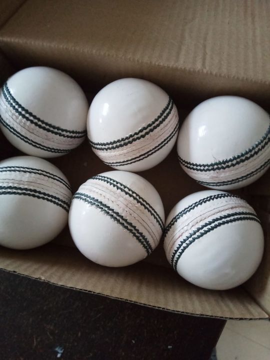 Leather cricket balls uploaded by Kiran enterprises on 2/19/2022