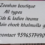Business logo of Zeeshan Boutique
