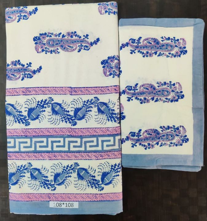 Hand Block Printed traditional king Size collection update uploaded by business on 2/19/2022