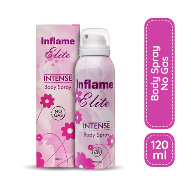 Inflame body spray uploaded by business on 2/19/2022