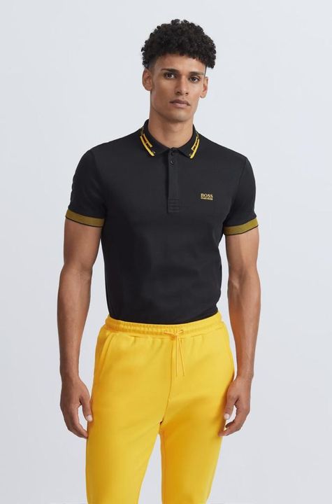 HUGO BOSS polos 
In store articles 
 styles 
All different fabrics 
Amazing stock 
With mrp 
Shipm c uploaded by business on 2/19/2022