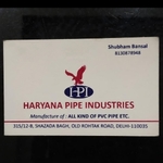 Business logo of haryana pipe industries