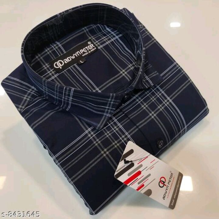 Men's cotton shirt size s m l xl xxl available long syllabus mein uploaded by neha shop on 2/19/2022
