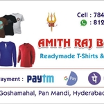 Business logo of Amith Raj T-shirts