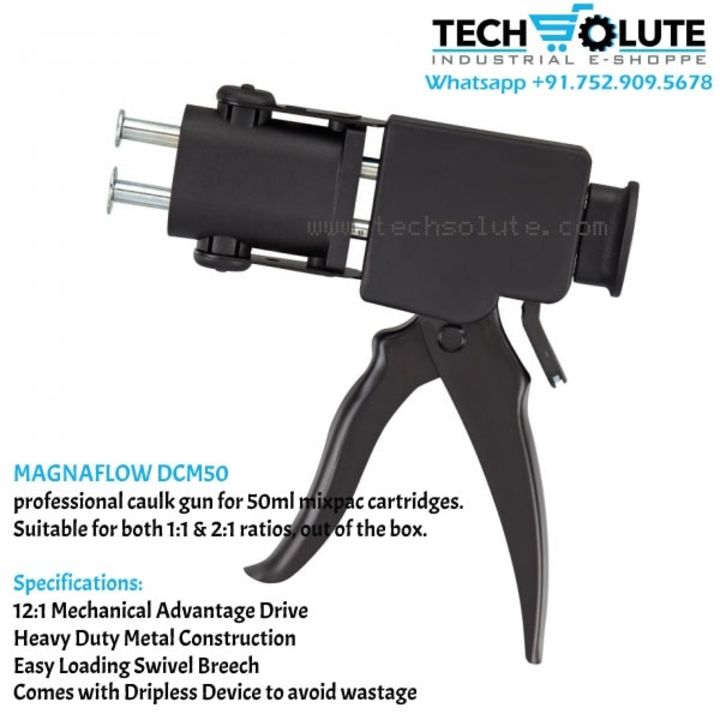 Post image Do you use 50ml twin cartridge epoxy #Araldite #3M #scotchweld #Delo #ITW or any other brand?
MAGNAFLOW DCM50 manual applicator will make it convenient for the user to dispense without fatigue &amp; hand pain.
Buyonline: http://bit.ly/MAGNAFLOW-DCM50
