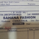 Business logo of Sahana fashion