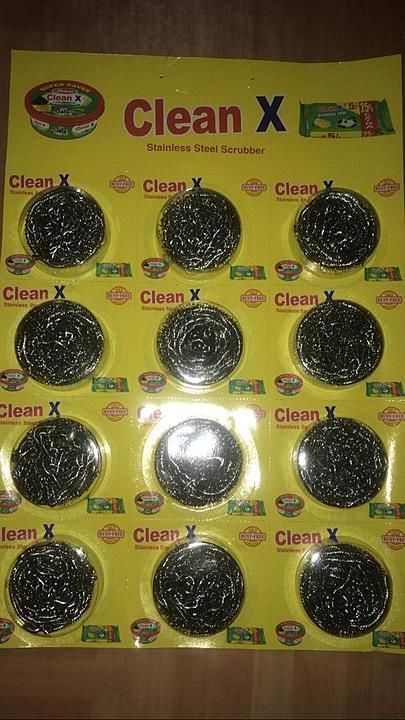 Clean x brand steel scruber best quality  uploaded by Gopal marketing  on 10/9/2020