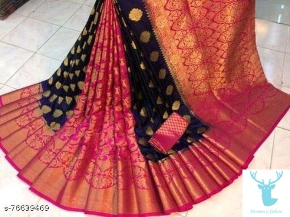 Post image 2clour  banarashi silk saree