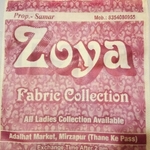 Business logo of Zoya Fabric collection